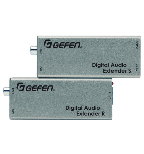 Gefen EXT-DIGAUD-141 - Przedłużacz / extender S/PDIF i Toslink przez CAT-5e do 100m