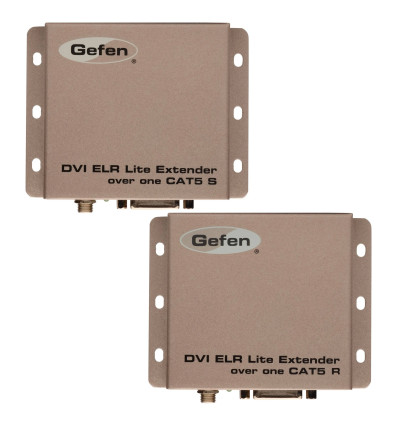Gefen EXT-DVI-1CAT5-SR - Przedłużacz / extender DVI przez CAT-5 z HDBaseT Lite do 70m