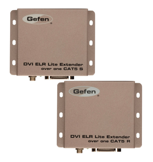 Gefen EXT-DVI-1CAT5-SR - Przedłużacz / extender DVI przez CAT-5 z HDBaseT Lite do 70m