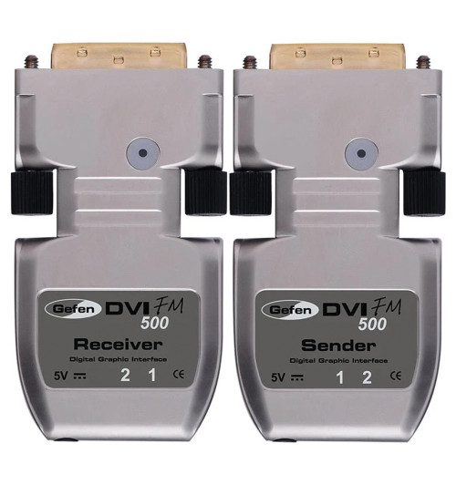 Gefen EXT-DVI-FM500 - Przedłużacz / extender światłowodowy DVI do 1500m