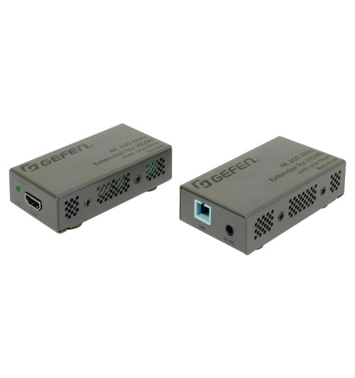 Gefen EXT-UHD600-1SC - Przedłużacz / extender światłowodowy HDMI 4K Ultra HD 600MHz do 200m