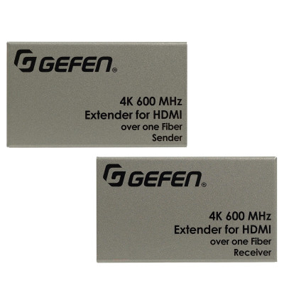 Gefen EXT-UHD600-1SC - Przedłużacz / extender światłowodowy HDMI 4K Ultra HD 600MHz do 200m
