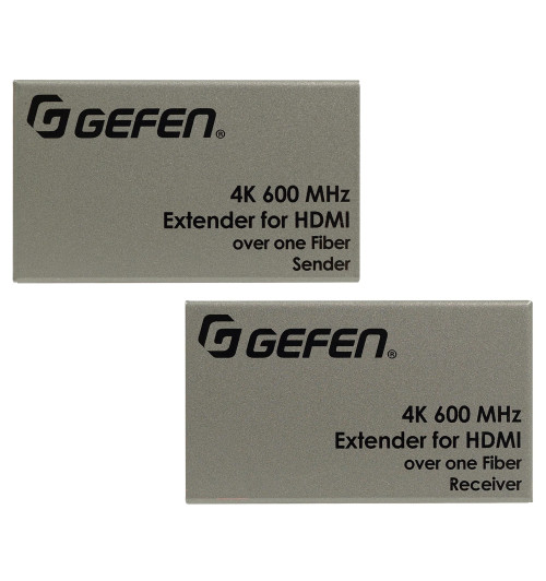 Gefen EXT-UHD600-1SC - Przedłużacz / extender światłowodowy HDMI 4K Ultra HD 600MHz do 200m