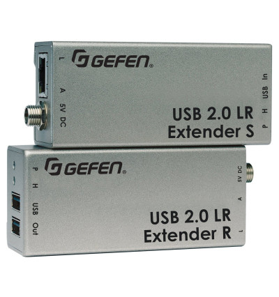 Gefen EXT-USB2.0-LR - Przedłużacz / extender USB 2.0 przez CAT-5/6 do 100m