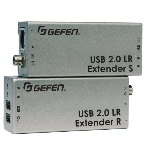 Gefen EXT-USB2.0-LR - Przedłużacz / extender USB 2.0 przez CAT-5/6 do 100m