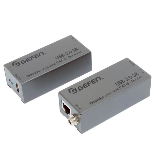 Gefen EXT-USB2.0-SR - Przedłużacz / extender USB 2.0 przez CAT-5 do 50m