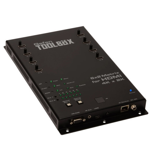 Gefen GTB-HD4K2K-642-BLK - Przełącznik HDMI / Matrix 6x2 4K Ultra HD