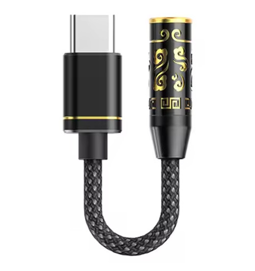 FiiO x Jade Audio JIEZI A 3.5mm - Wzmacniacz słuchawkowy z przetwornikiem DAC USB-C