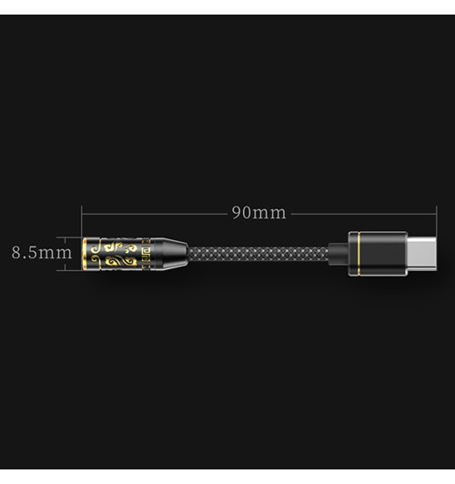 FiiO x Jade Audio JIEZI A 3.5mm - Wzmacniacz słuchawkowy z przetwornikiem DAC USB-C