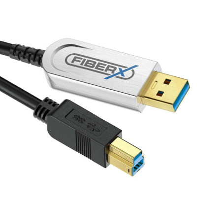 PureLink FXI645 FiberX - Kabel światłowodowy USB 3.2 (Gen 2x1) USB-A do USB-B AOC 10Gbps