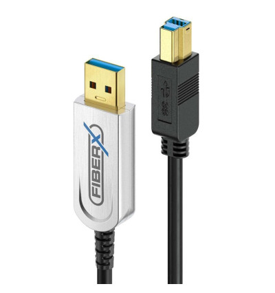 PureLink FXI645 FiberX - Kabel światłowodowy USB 3.2 (Gen 2x1) USB-A do USB-B AOC 10Gbps