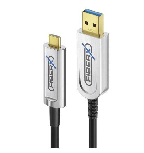 PureLink FXI530 FiberX - Kabel światłowodowy USB 3.2 (Gen 2x1) USB-C do USB-A AOC 10Gbps