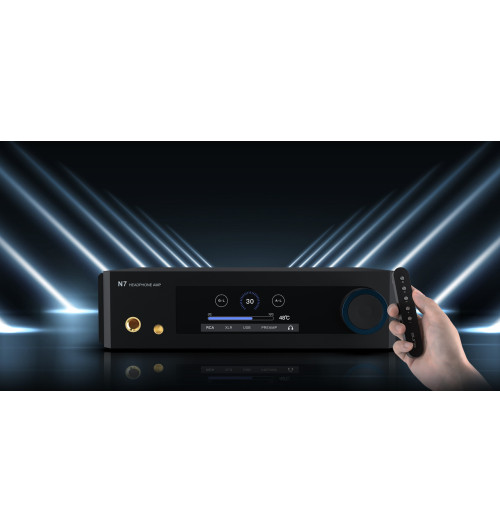 Aune N7D — kompaktowy wzmacniacz słuchawkowy Class-A i DAC