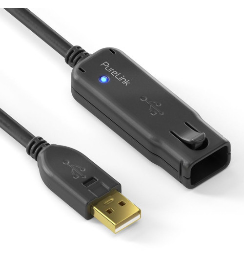 PureLink DS2100 DataSeries - Aktywny kabel / przedłużacz USB-A USB 2.0 480Mbps
