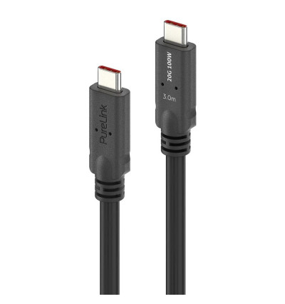 PureLink PI6500-030 PureInstall MicroX4 - Kabel USB4 (Gen2x2) USB-C do USB-C 20Gbps E-Marker 3m