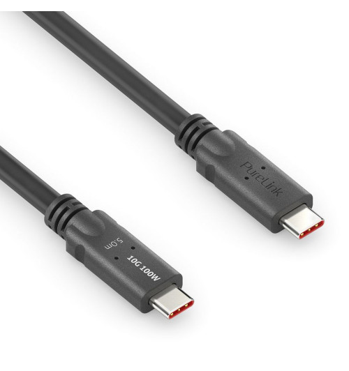 PureLink PI6500-050 PureInstall MicroX4 - Kabel USB 3.2 (Gen1x2) USB-C do USB-C 10Gbps E-Marker 5m