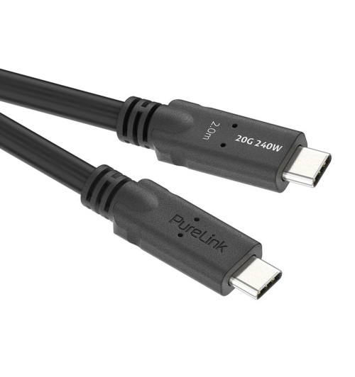 PureLink PI6600-020 PureInstall MicroX4 - Kabel USB4 (Gen2x2) USB-C do USB-C 20Gbps E-Marker 2m