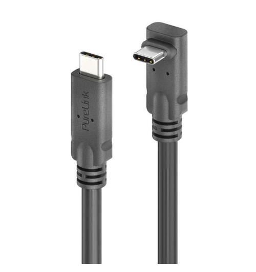 PureLink PI6610 PureInstall MicroX4 - Kabel USB-C do USB-C 90° E-Marker