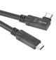 PureLink PI6620-050 PureInstall MicroX4 - Kabel USB 3.2 (Gen1x2) USB-C do USB-C 90° 10Gbps E-Marker 5m