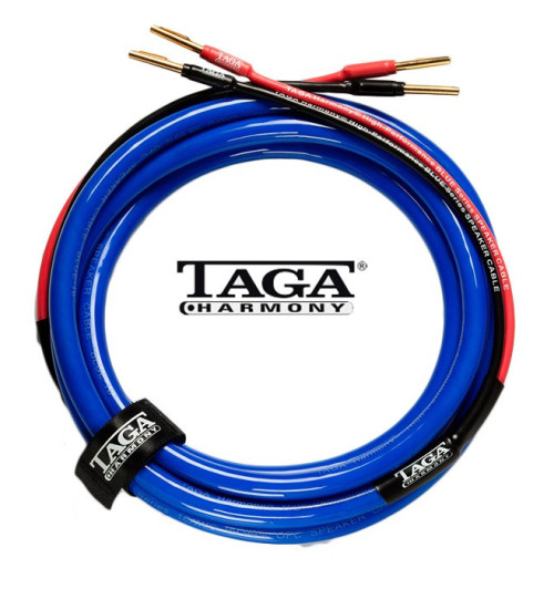Taga Harmony Blue-16 2x2.5m – Kabel głośnikowy zakończony wtykami