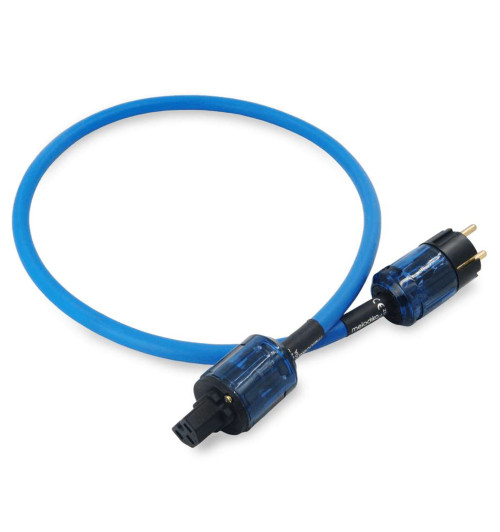 Melodika SBP Sky Blue - Kabel zasilający z uziemieniem Schuko - IEC C13