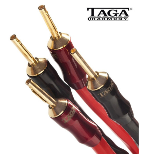 Taga Harmony TCB-008 – wtyki bananowe zestaw 4 sztuk