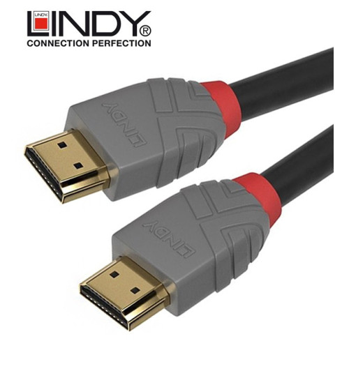 Kabel HDMI HIGHSPEED 4K Lindy 36961 Anthra Line - 0.5m