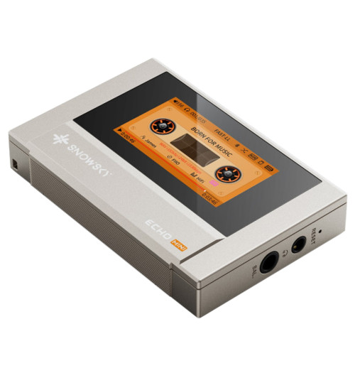 FiiO Snowsky Echo Mini Titanium Limited Edition - Przenośny odtwarzacz muzyczny DAP High-Res z Bluetooth 5.3