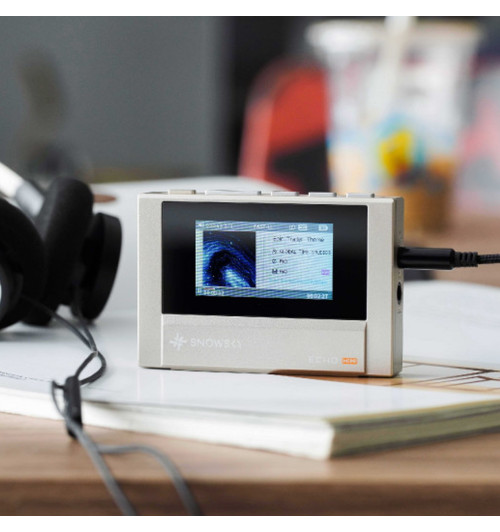 FiiO Snowsky Echo Mini Titanium Limited Edition - Przenośny odtwarzacz muzyczny DAP High-Res z Bluetooth 5.3