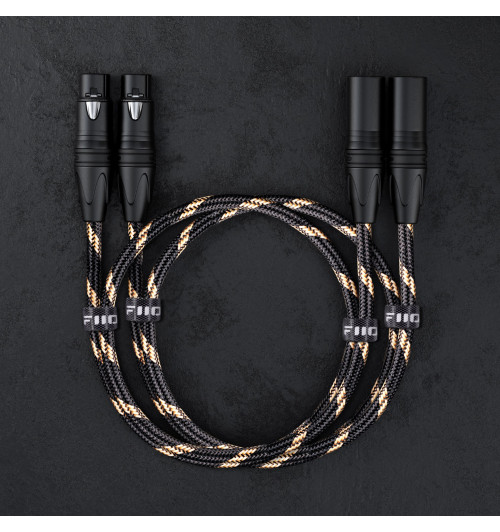 FiiO LX-XLR4L - Para zbalansowanych kabli interkonekt audio XLR - XLR 1,5m