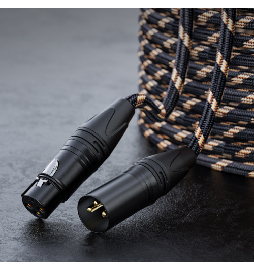 FiiO LX-XLR4L - Para zbalansowanych kabli interkonekt audio XLR - XLR 1,5m