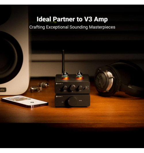 Fosi Audio P3 — przedwzmacniacz BT aptX HD z brzmieniem lampowym