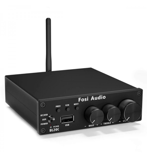 Fosi Audio BL20C — wzmacniacz stereo Bluetooth 2.1CH, 160W×2