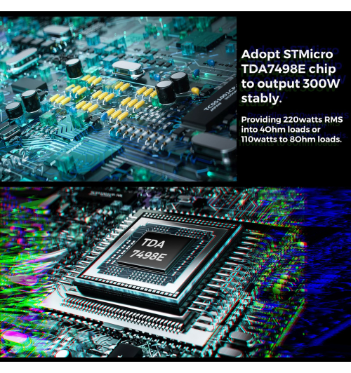 Fosi Audio M01-BT – kompaktowy wzmacniacz subwoofera z Bluetooth 5.0