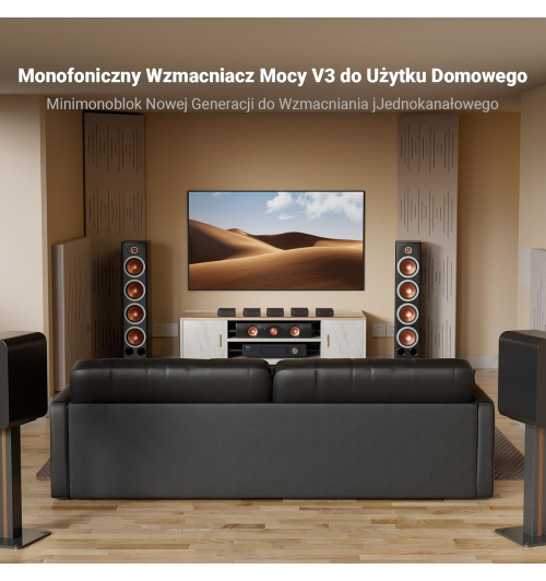 Fosi Audio V3 Mono — monoblok Class-D 240W dla wymagających