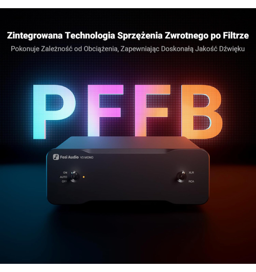 Fosi Audio V3 Mono — monoblok Class-D 240W dla wymagających