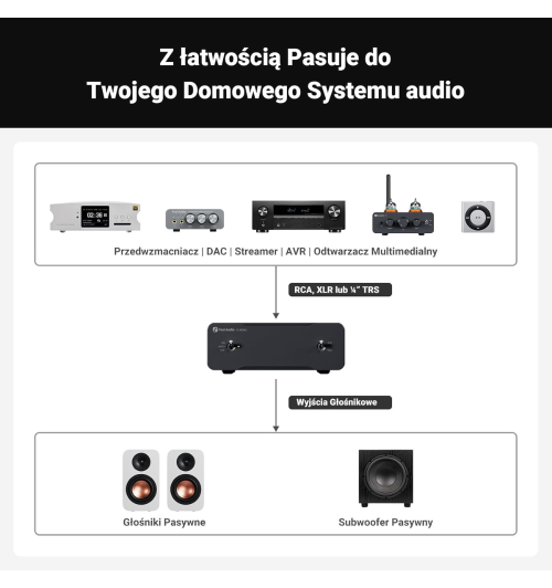 Fosi Audio V3 Mono — monoblok Class-D 240W dla wymagających
