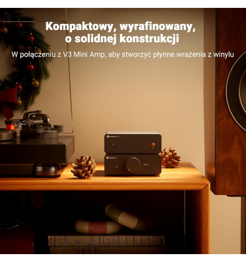 Fosi Audio BOX X5 – kompaktowy przedwzmacniacz gramofonowy MM/MC z audiofilską precyzją