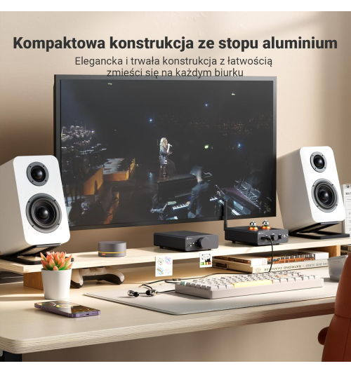 Fosi Audio Q6 – kompaktowy DAC Hi-Res o audiofilskiej precyzji
