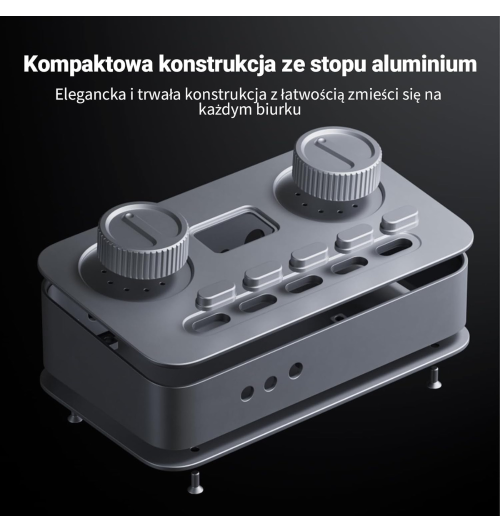 Fosi Audio K7 – wszechstronny DAC/AMP słuchawkowy dla graczy i audiofilów
