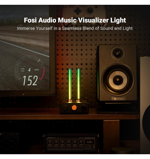 Fosi Audio AH-01A – muzyczny wizualizer światła RGB do Twojego sprzętu