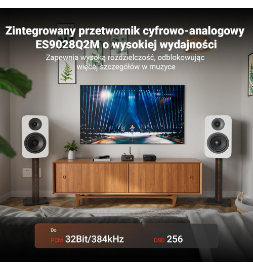 Fosi Audio GR40 – lampowy DAC/AMP o audiofilskiej jakości
