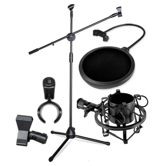 POP filtr mikrofonowy + stojak + kosz antywibracyjny
