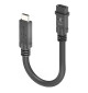 PureLink PIA630 PureInstall MicroX4 - Adapter portsaver USB-C M/F USB4 Gen2x2 20Gbps 0,1m