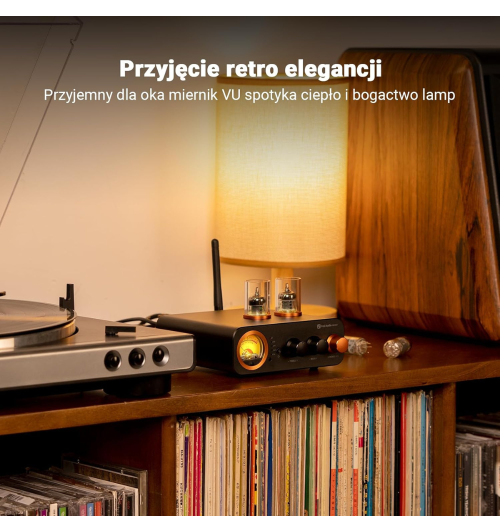 Fosi Audio MC331 — lampowy DAC i wzmacniacz All-in-One