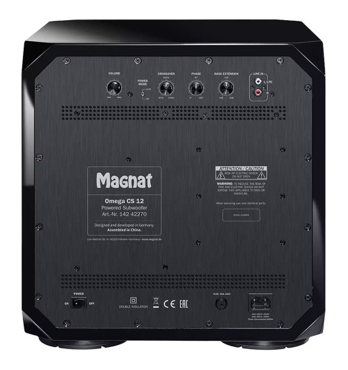 Magnat Omega CS 12 - Subwoofer aktywny 12"