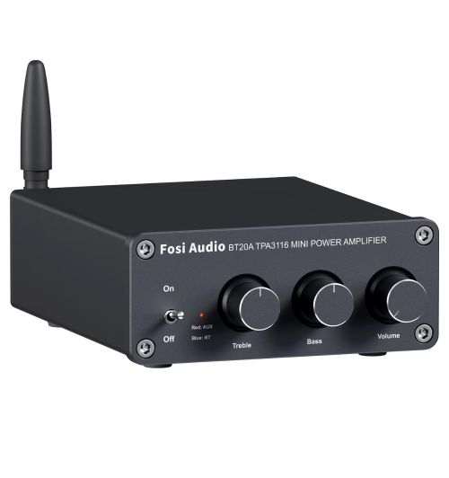 Fosi Audio BT20A – kompaktowy wzmacniacz Hi-Fi z Bluetooth 5.0