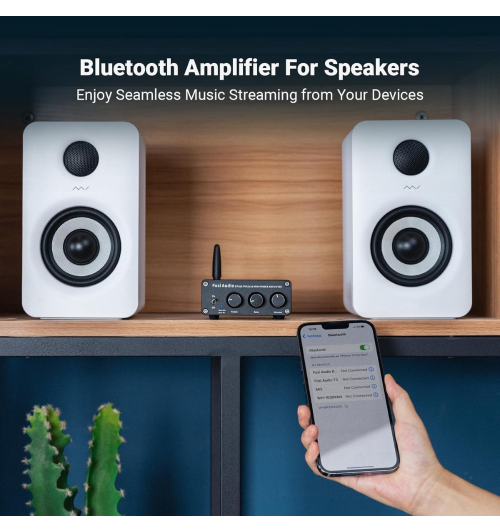 Fosi Audio BT20A – kompaktowy wzmacniacz Hi-Fi z Bluetooth 5.0