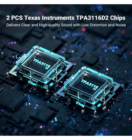 Fosi Audio BT20A – kompaktowy wzmacniacz Hi-Fi z Bluetooth 5.0