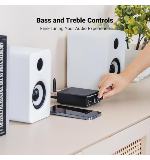 Fosi Audio BT20A – kompaktowy wzmacniacz Hi-Fi z Bluetooth 5.0